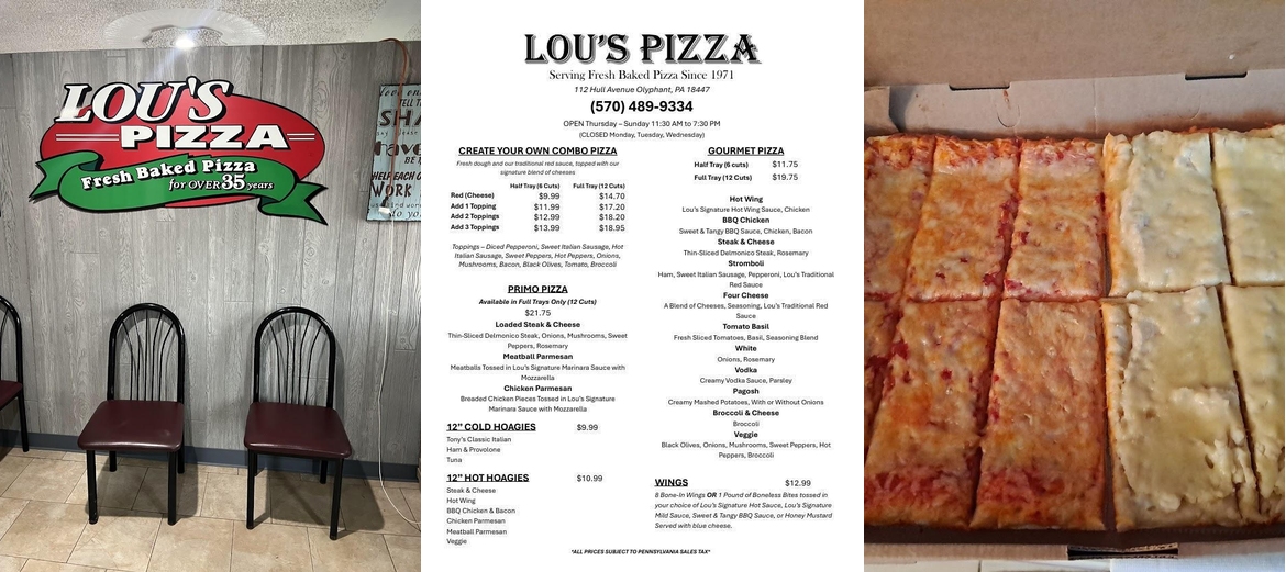 Lou's Pizza Place